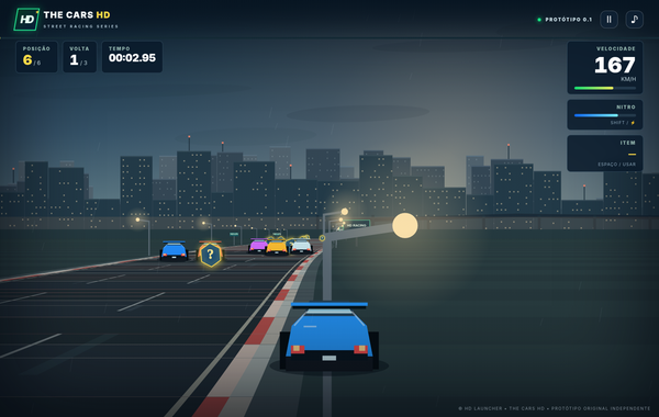 Corrida urbana de The Cars HD